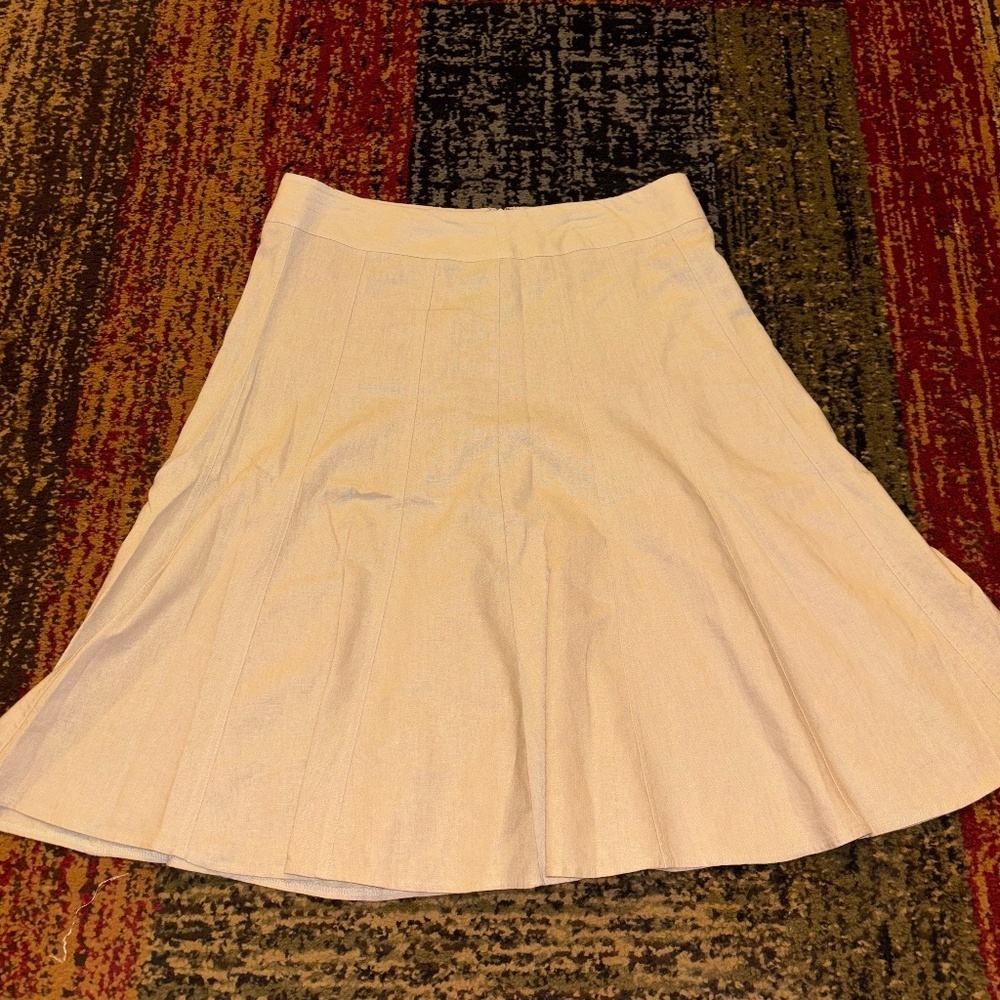 Cato size 12 long khaki skirt